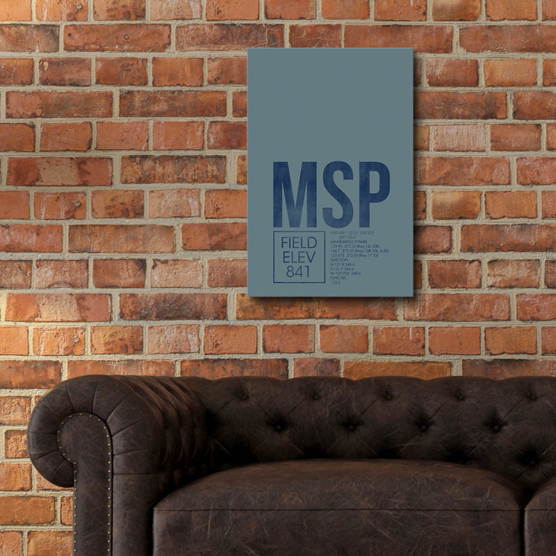 " MSP ATC " by O8 Left, 24" H x 16" W x 0.2" D