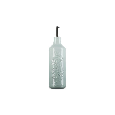 Le Creuset Stoneware Olive Branch Collection Oil Cruet, 20 Oz. - Sea Salt