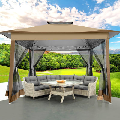 3.6m x 3.6m Steel Canopy