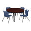 Ensemble de table de salle à manger et de chaises 12 po Kee-93832789-93832802-73411889