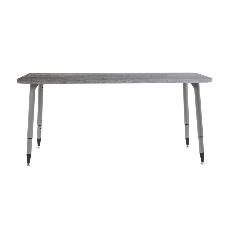 Table d'activité Adapte 24 x 36, 30 po x 60 po, Bois gris / argent