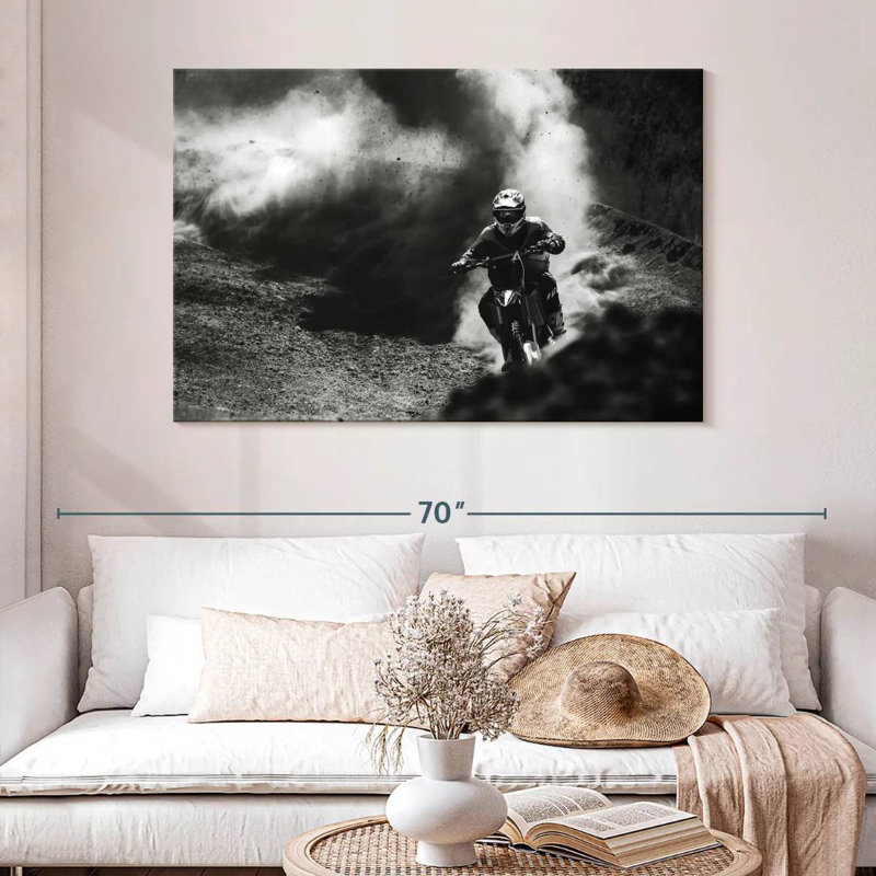 Sirci Motocross BW, H 32 po x l 48 po