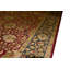 Hand-Knotted High-Quality Red and Green Area Rug