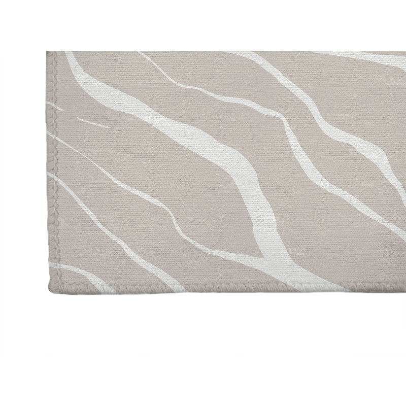 Tapis d'extérieur antidérapant Lush Cracks, Tapis de couloir 2 pi 6 po x 8 pi