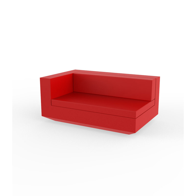 Vela - Modular Sofa XL - Basic, Black, Right Hand Facing