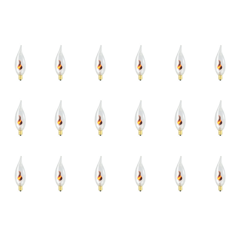 3W E12 Dimmable Incandescent Candle Light Bulb