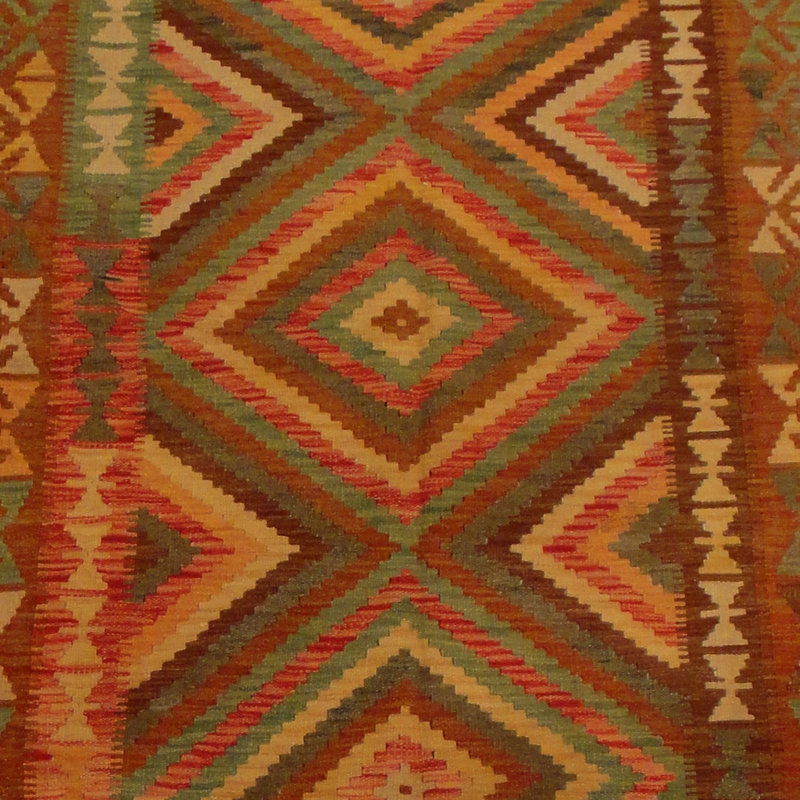 Tapis rouille tissé à la main Azpeitia