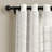 Farmhouse Textured Sheer Sheer Curtain Pair-1765970270-1876083377
