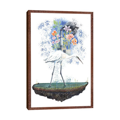 Heron Dreams 1 Piece Painting on Canvas