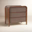 Rye 3 - Drawer Solid Wood Nightstand