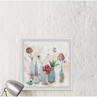 " Bottles And Blooms " by Parvez Taj