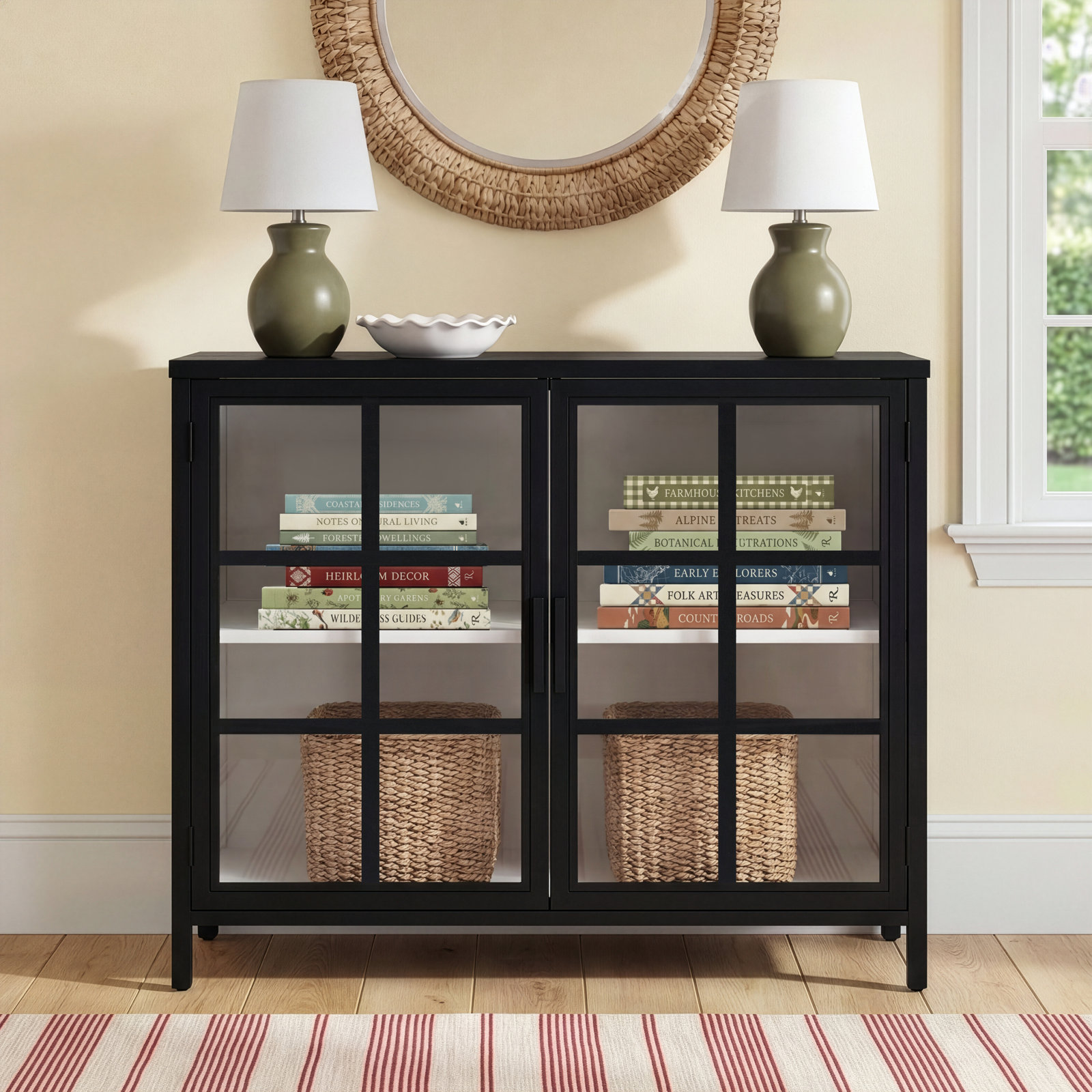 Losurdo Iron 2-Door Accent Cabinet