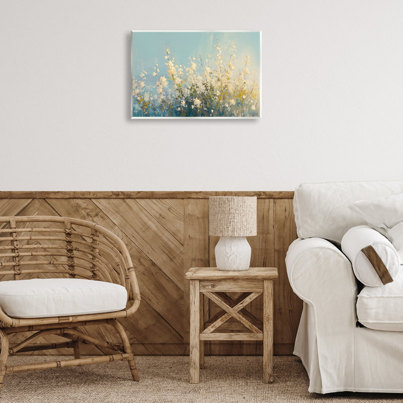«Blooming Spring Garden» par RB, H 13 po x l 19 po