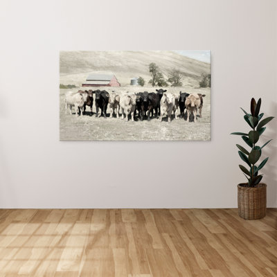Reproduction sur toile "C best Ranch" par Rhonda Addison