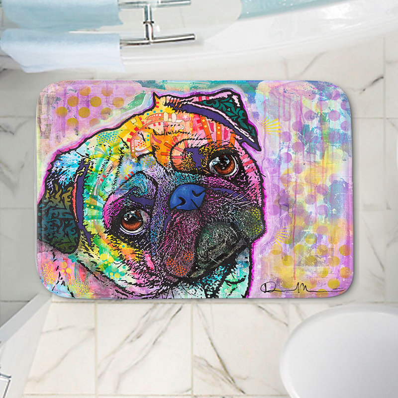 Tapis pour salle de bain Dean Russo, H 1 po x l 34 po x L 21 po