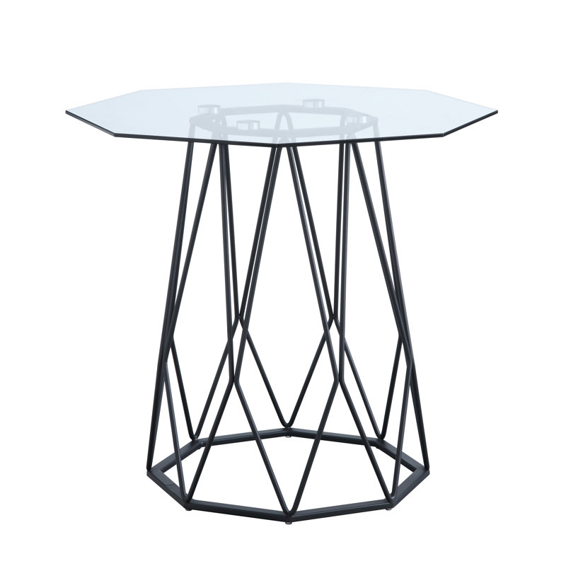 Table de bout Ohl, Noir