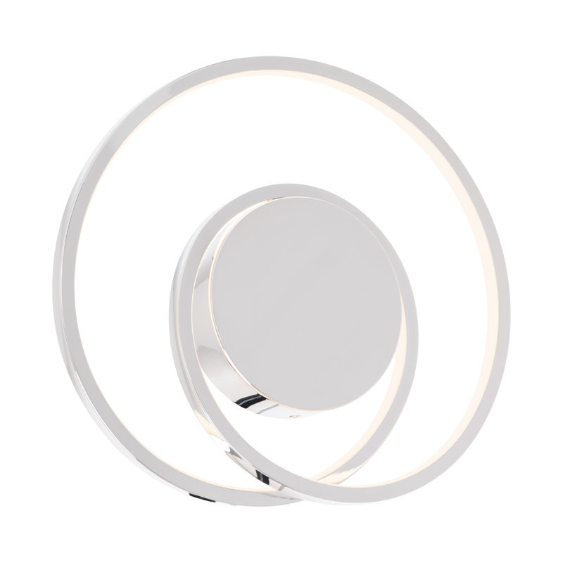 Marques 2 - Light LED Flush Mounted Sconce, Chrome