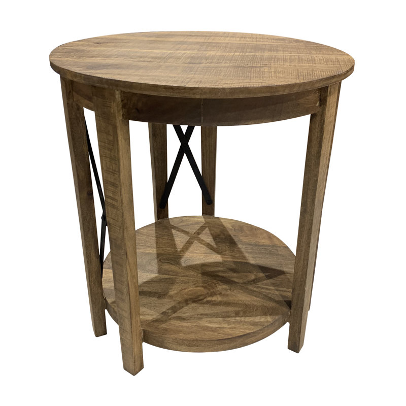 Laarni Solid Wood End Table