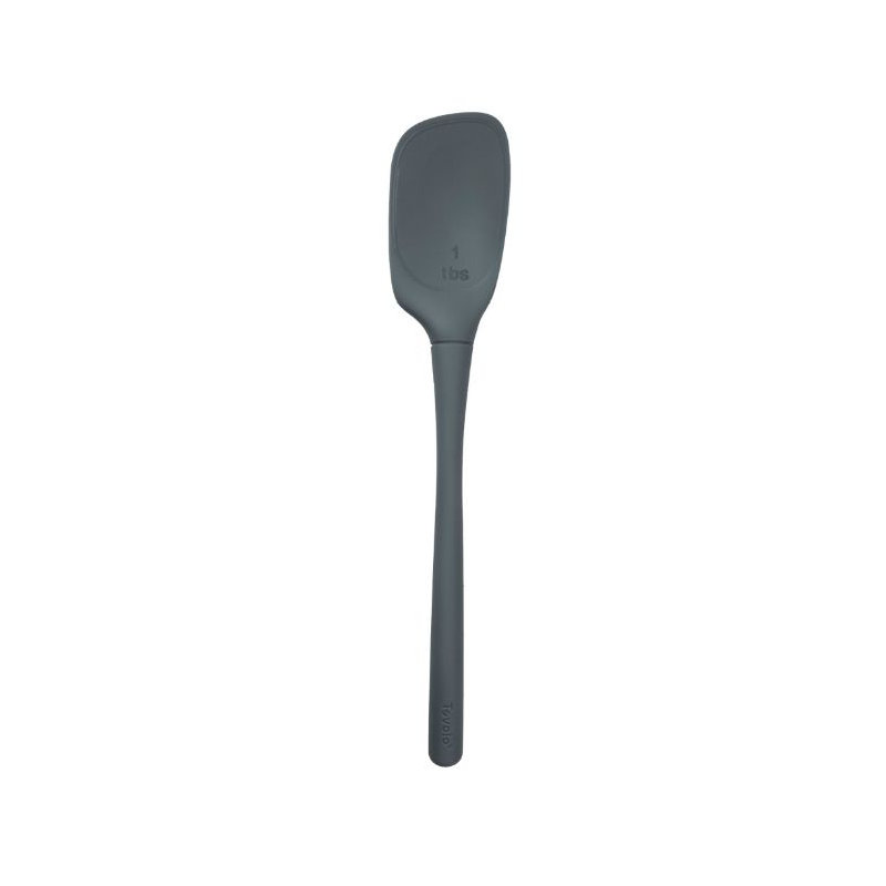 Flex-Core All Silicone Deep Spoon - Charcoal