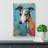 Whippet Gestural No.3 - No Frame Print-809648801