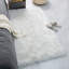 Tapis blanc à poils longs Hagel-1729182700