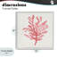 Estampe numérique Rosy Pink Coral Branch, design par Janet Tava-698686680-698686676