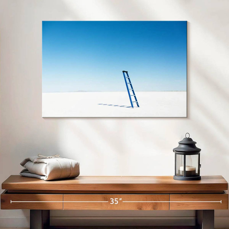 Kelan Surreal Blue Ladder
