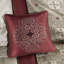 Édredon pour grand lit rouge avec coussin décoratif 16 po et 3 coussins décoratifs-129906174-129906173