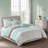 8 Piece Comforter Set Seafoam Grey-114529046
