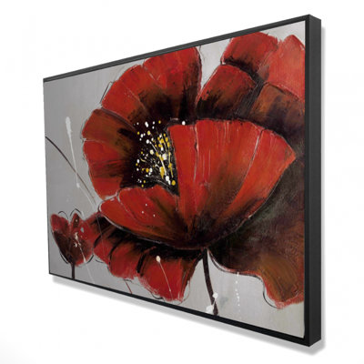 " Red Poppy Flowers "