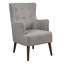 Fauteuil à oreilles rembourré Piersten-1460569043