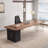 Walnut Rectangular Solid Wood desks-107519985