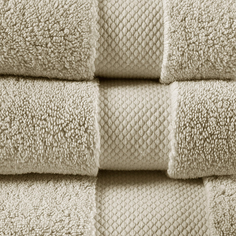 Cotton 6 Piece Towel Set, Natural