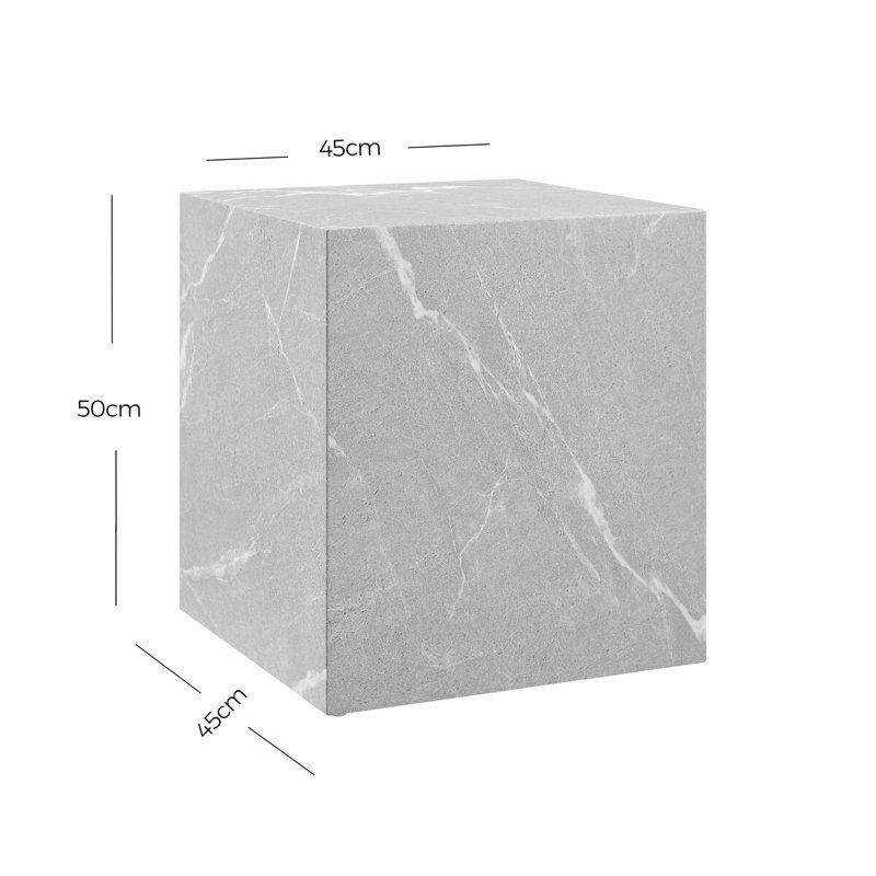 Daimian Block End Table