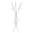 Coat Rack, Free Standing Metal Coat Rack with Hooks-1470710419