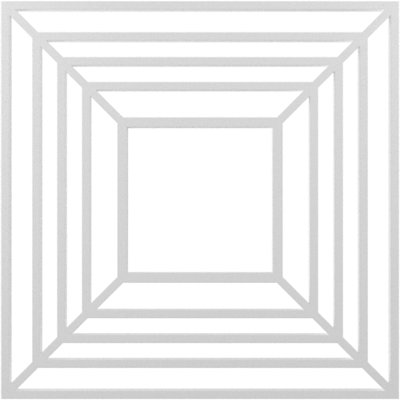 Raven Architectural Grade PVC Pierced Ceiling Medallion