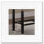 Banc de salle à manger rembourré avec garniture cloutée-253919626