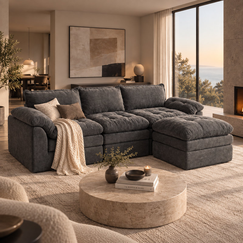 Upholstered 117.7 Sofa