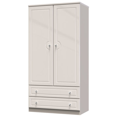 Conover Wide 2 Drawer Double Wardrobe 