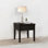 Sutter Distressed Java 1-Drawer Square End Table