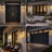 Beaverson 18''H Oil Rubbed Bronze Iron Outdoor Wall Light with Dusk to Dawn and Tempered Glass-1166977156-1166977159