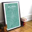 Atlanta City Map - No Frame Print-2039391976