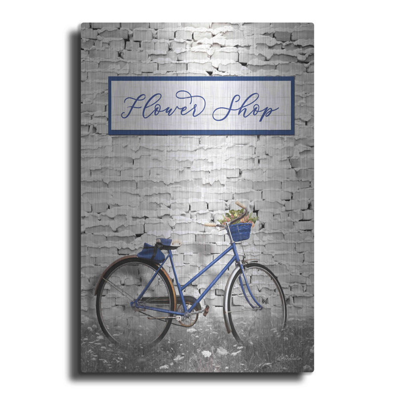 «Flower Shop Bicycle» par Lori Deiter, H 16 po x l 12 po
