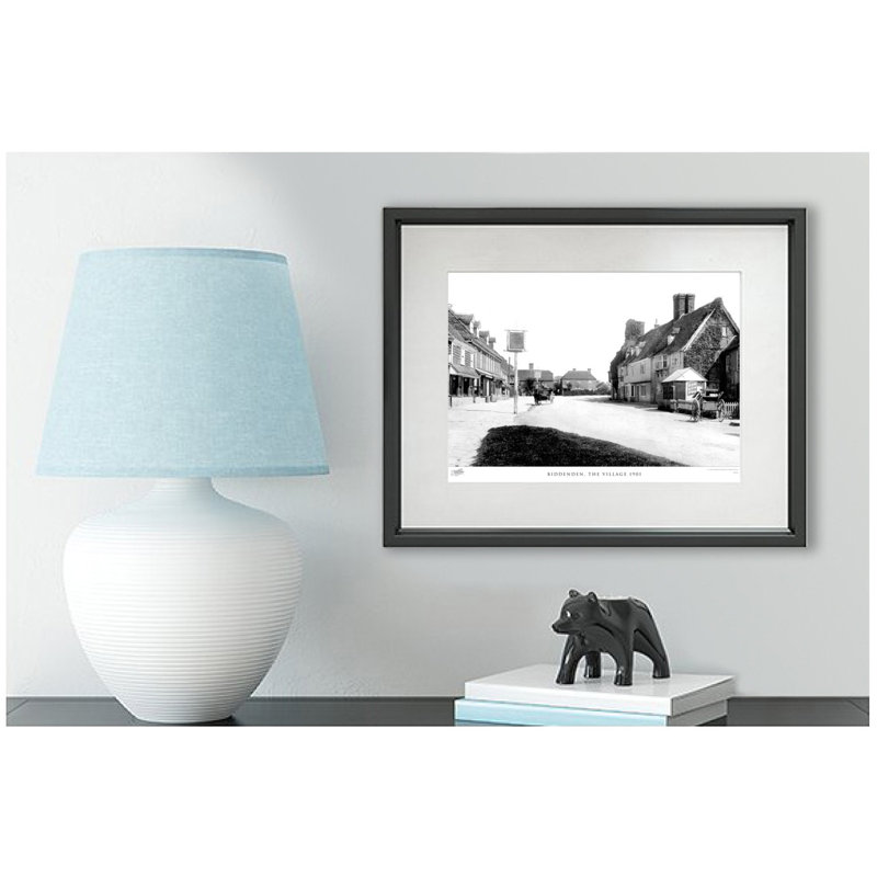 Biddenden, The Village 1901 - Single Picture Frame Print, 40cm H x 50cm W x 2.3cm D