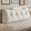 Sit-up Back Comfort WOWMAX Headboard Wedge Reading Pillow With Bolster Neck Roll-104370271-104370267