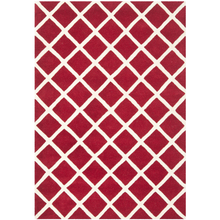 Teresita Hand Tufted Wool Geometric Rug
