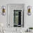 2-Light Dimmable Armed Sconce
