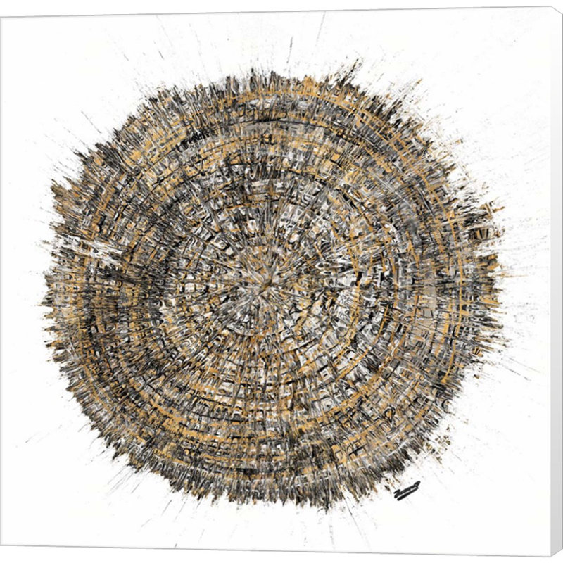 «Mysterious Tree Ring» par Roberto Gonzalez, art mural sur toile
