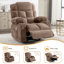 Fauteuil inclinable pivotant surdimensionné et massant avec chauffage lombaire et multiples fonctions pour un confort et une détente ultimes-377872221