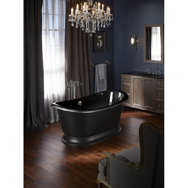 Base Artifacts pour baignoire autoportante, Noir